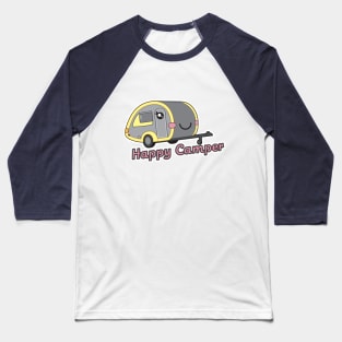 Happy Camper Baseball T-Shirt